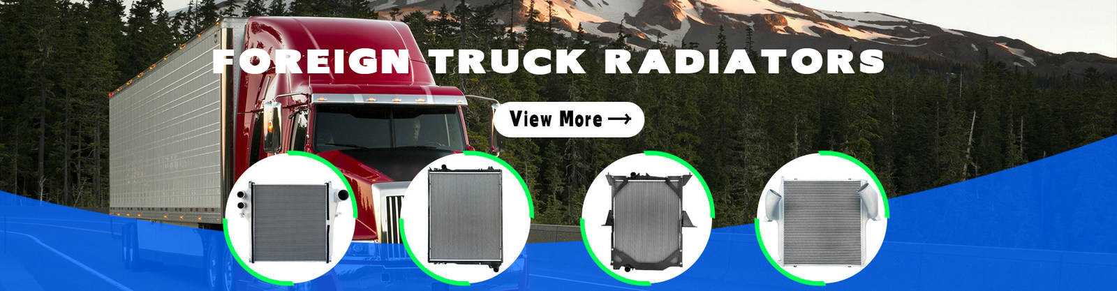 Zware Vrachtwagenradiator