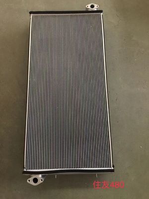 Van de de Olieradiator van het Sumitomograafwerktuig SH480 het Hydraulische Materiaal van het de Assemblagealuminium