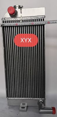 Yuchai graafmachine radiatormontage | Vervangend koelonderdeel van commerciële kwaliteit | Aftermarket-component