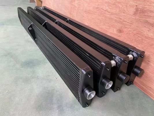 Van de de Bulldozerradiator van voerman D6H van het de Assemblagealuminium het Type van de Plaatvin