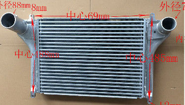 Hino J08 het Koelen Intercooler de Standaarddruk van de Hittebestendigheidsverf