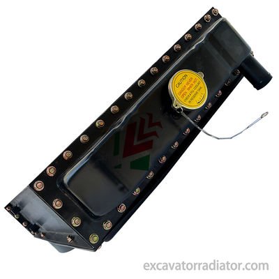 Ingenieursmachines Radiator Voor Weichai K4105 Verhoogde rechter-linkse bocht DF38 Zware machines Koeler Accessoires