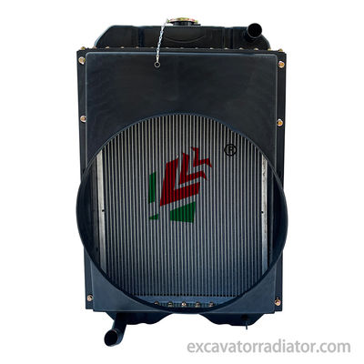Ingenieursmachines Radiator Voor Weichai K4105 Verhoogde rechter-linkse bocht DF38 Zware machines Koeler Accessoires