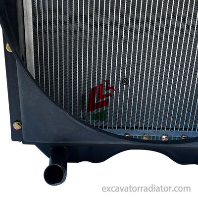 Ingenieursmachines Radiator Voor Weichai K4105 Verhoogde rechter-linkse bocht DF38 Zware machines Koeler Accessoires