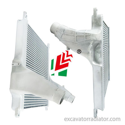 Isuzu intercooler OEM114310555 hoogwaardige aluminium truck warmteafvoer intercooler assemblage