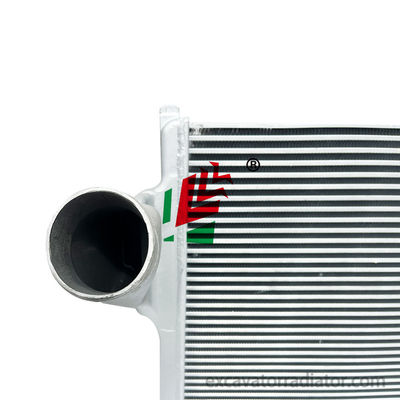 Isuzu intercooler OEM114310555 hoogwaardige aluminium truck warmteafvoer intercooler assemblage