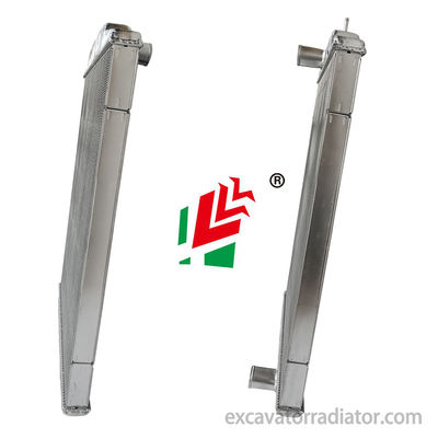 Jinlong Bus Boven links Onder rechts Radiator koeler Assemblage Aluminium Passagierswagen motor koelsysteem water