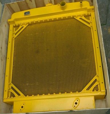 Shantui 160 koperen kernradiator, geel 110KG 5 rijradiator