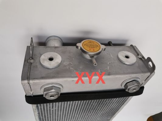 Komatsu PC200-8 graafmachineradiator | Aluminium kern koelsysteemconstructie | 4-rijige buisradiator