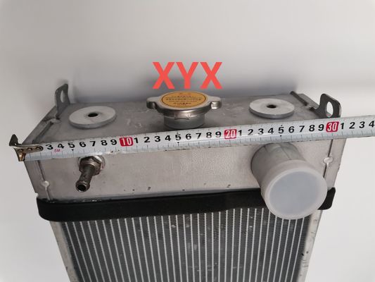 Komatsu PC200-8 graafmachineradiator | Aluminium kern koelsysteemconstructie | 4-rijige buisradiator